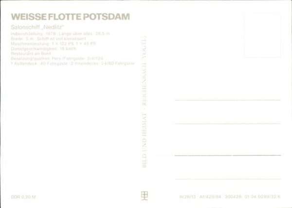 Schiffe Ships Navires Nedlitz Weisse Flotte Potsdam – Bild 2