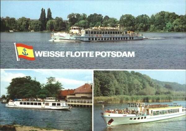 Schiffe Ships Navires Weisse Flotte Potsdam