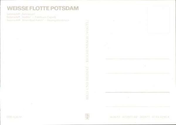 Schiffe Ships Navires Weisse Flotte Potsdam – Bild 2