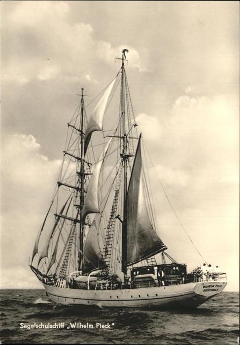 Segelschiffe Wilhelm Pleck