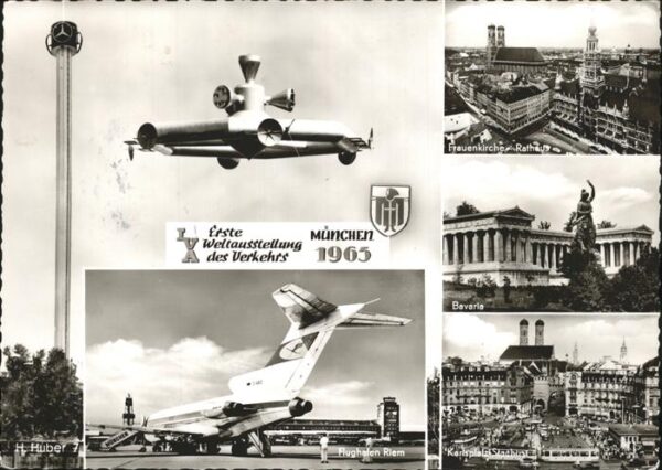 Expositions Weltausstellung München Flughafen