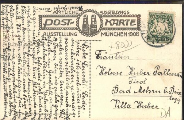 Ausstellung Bayr Landes Muenchen 1908 Fritz Behn Kraft – Bild 2