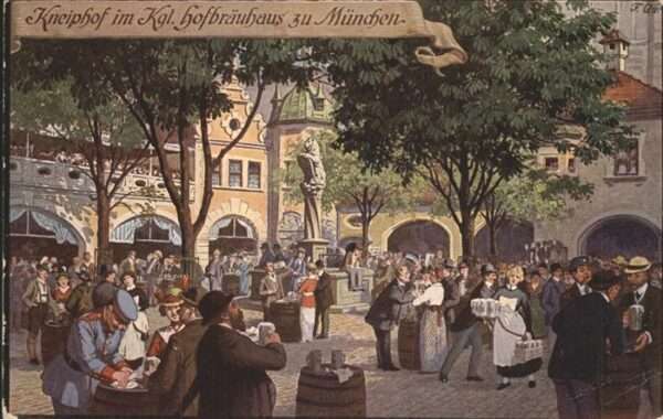 Hofbraeuhaus Muenchen Bier Kneiphof