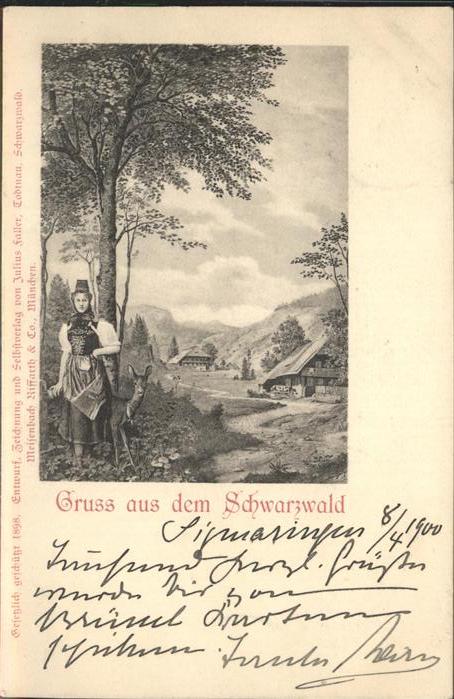 Schwarzwald Trachten Reh