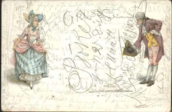 Tanz Taenzer Litho