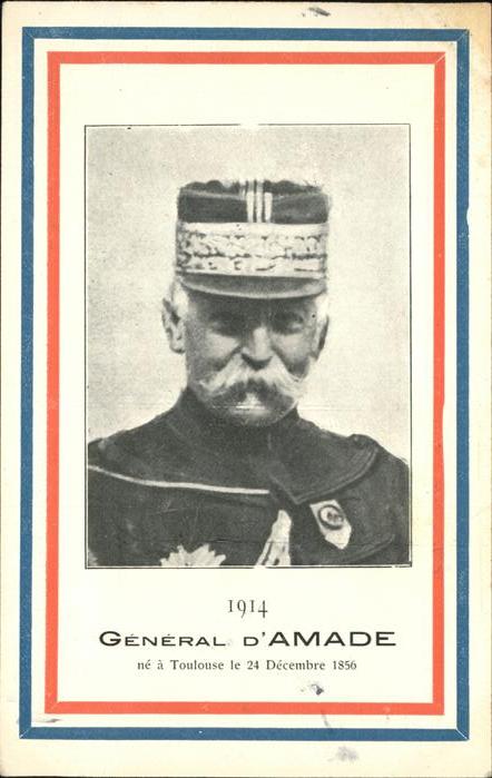 Militaria General d_Amade