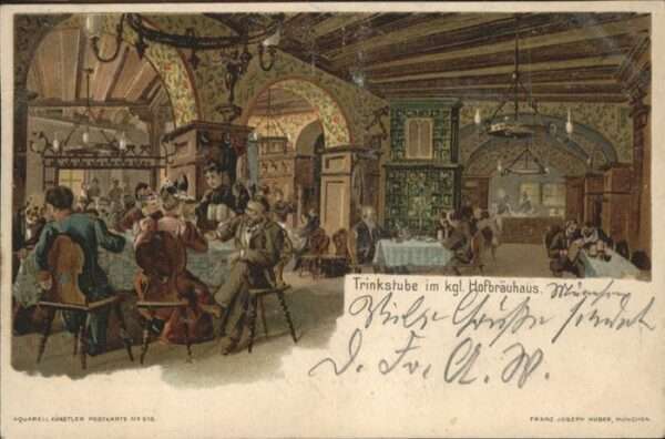 Hofbraeuhaus Muenchen Bier Trinkstube