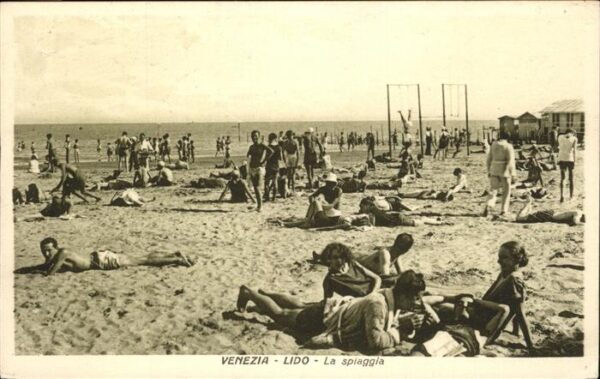 Venezia Venedig Lido La Spiaggia