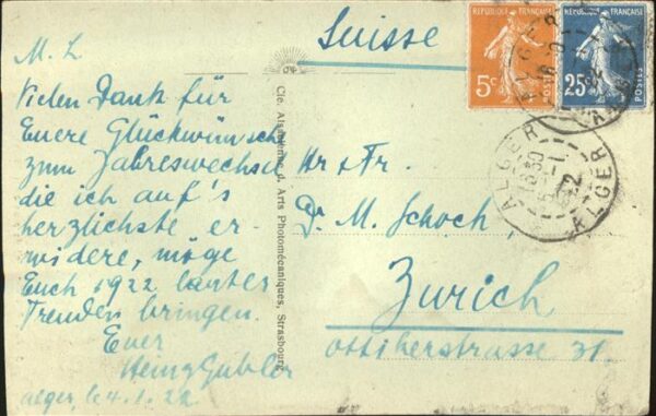 Alger Algerien Vue generale – Bild 2