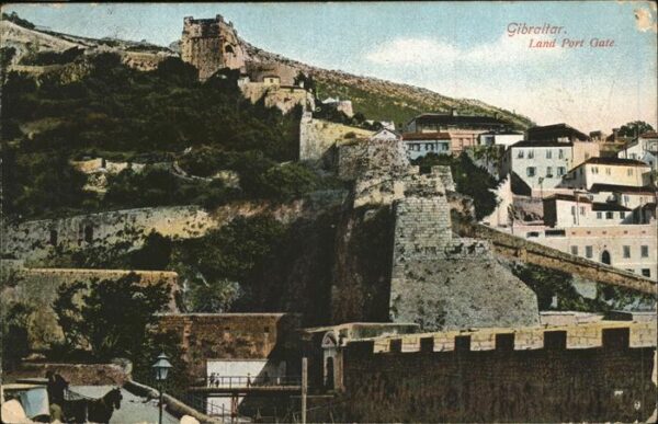 Gibraltar Land Port Gate