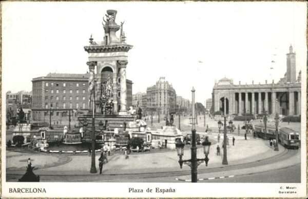 Barcelona Cataluna Plaza de Espana
