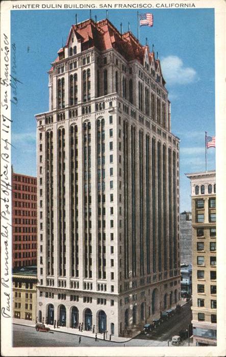 San Francisco California Hunter Dulin Building
