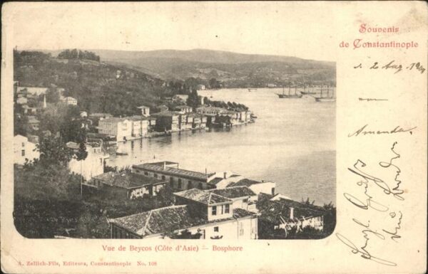 Bosphore Vue de Beycos