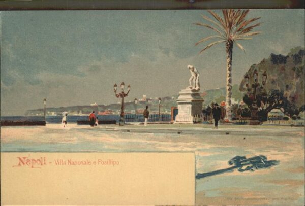 Napoli Neapel Villa Nationale Posillipo