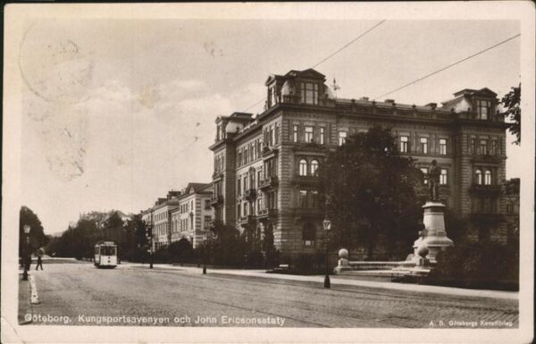 Goeteborg Kungsprtsavenyen Strassenbahn