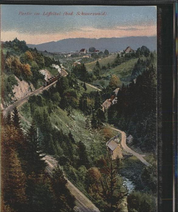 Schwarzwald Löffeltal Eisenbahn