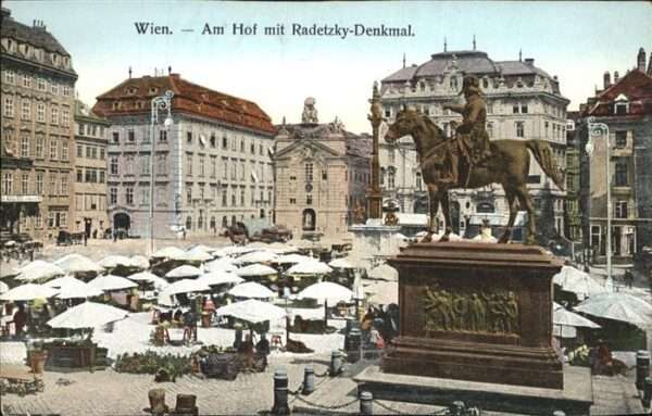 Wien Am Hof Radetzky-Denkmal