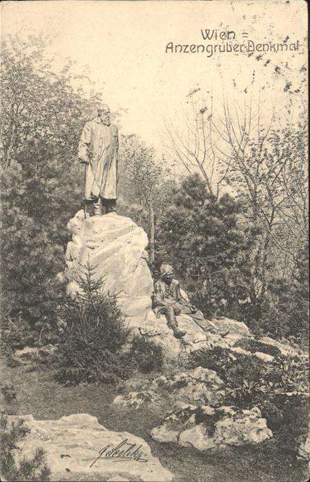 Wien Anzengruber-Denkmal