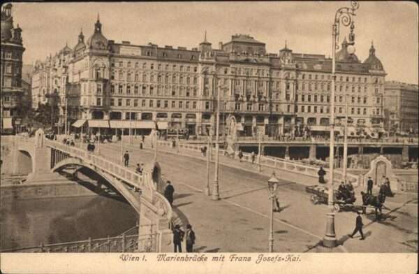 Wien Marienbrücke Franz-Josefs-Kai
