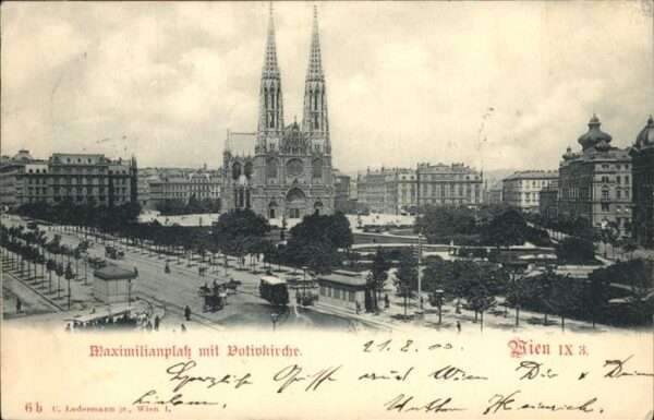 Wien Maximiliansplatz Votivkirche