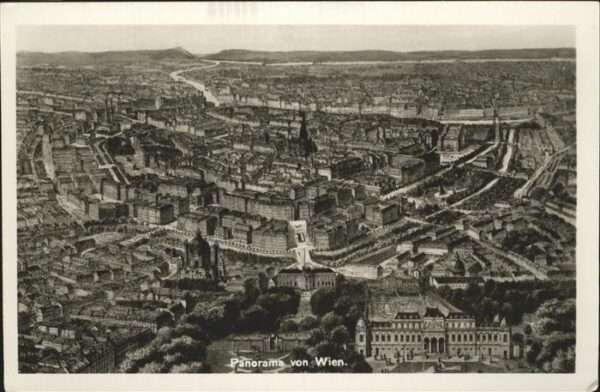Wien Panorama Luftbild