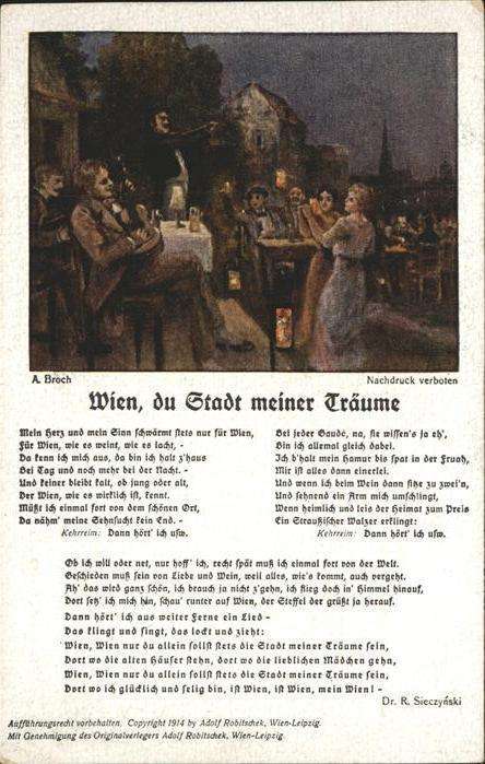 Wien du Stadt meiner Träume