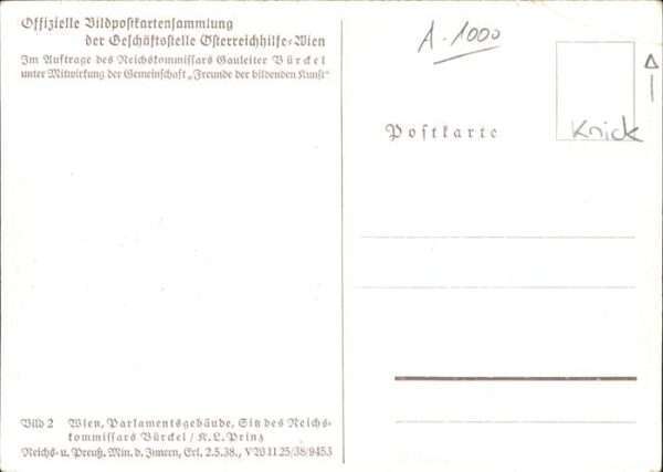 Wien Parlamentsgebäude – Bild 2