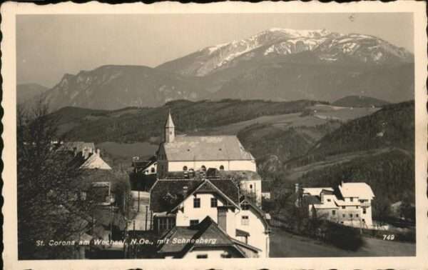 St Corona Wechsel Schneeberg