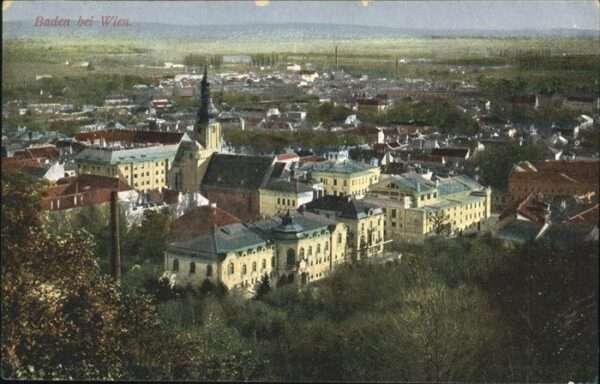Baden Wien Luftbild