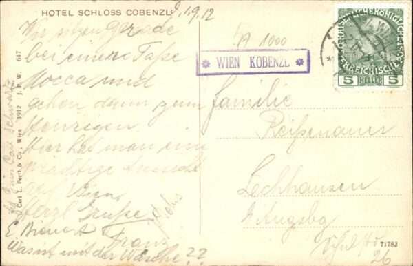 Wien Hotel-Restaurant Cobenzl – Bild 2