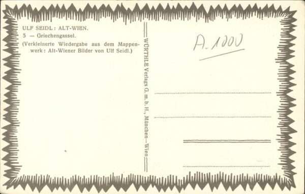 Wien Griechengassel – Bild 2