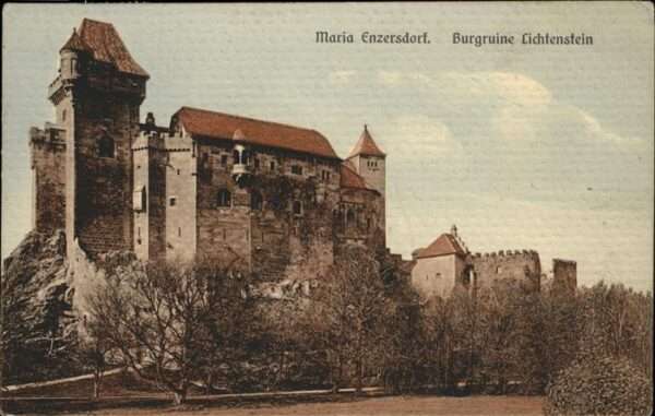 Maria Enzersdorf Burgruine Lichtenstein