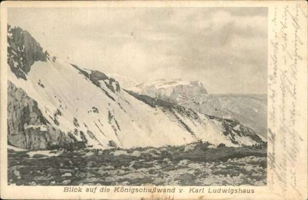 Rax Königschußwand Karl Ludwigshaus
