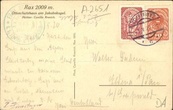 Rax Jakobskogel Ottoschutzhaus – Bild 2