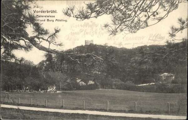 Vorderbruehl Meierwiese Burg Mödling