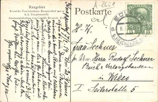 Rax Kronichs Touristenhaus Knappenhof – Bild 2