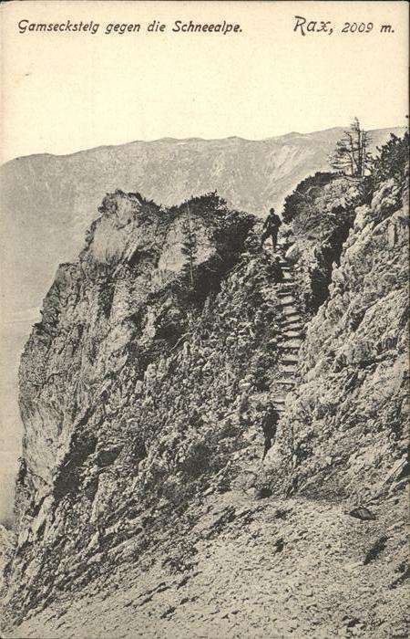 Rax Gamsecksteig Schneealpe