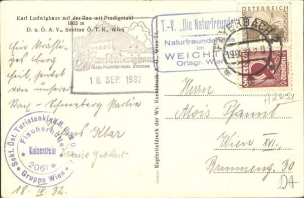 Rax Predigstuhl Karl Ludwighaus – Bild 2