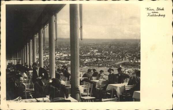Wien Kahlenberg Terassencafe