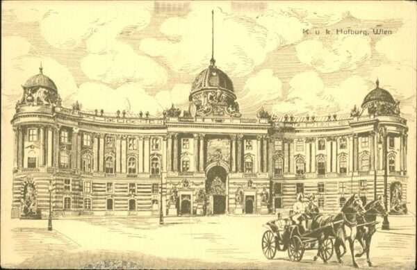 Wien Pferdekutsche Hofburg