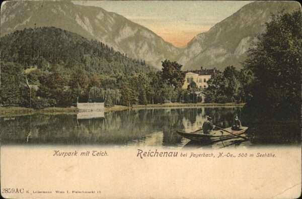 Reichenau Kaernten Payersbach Kurpark Teich