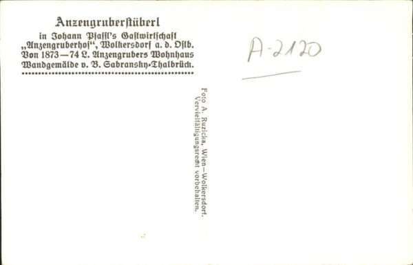 Wien Anzengruberstüberl – Bild 2