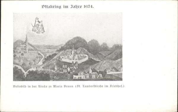 Mariabrunn Tirol Ottakring Ottaring 1674 Kirche Friedhof