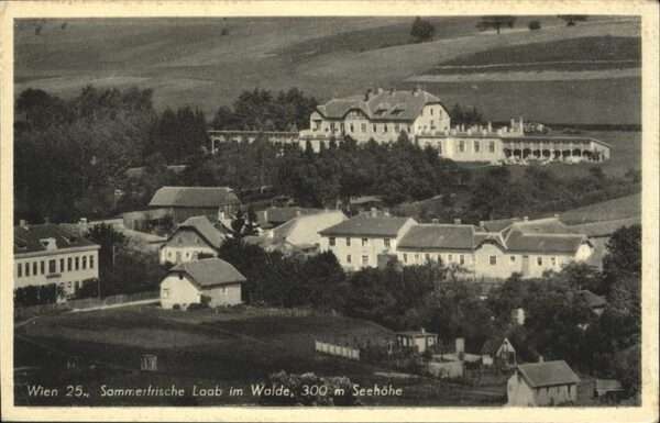 Wien Sommerfrische Laab im Walde Feldpost
