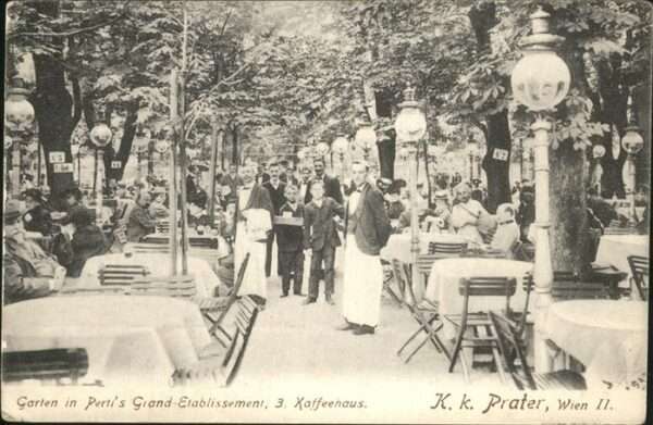Wien Prater Garten Pertis Grand Etablissemen
