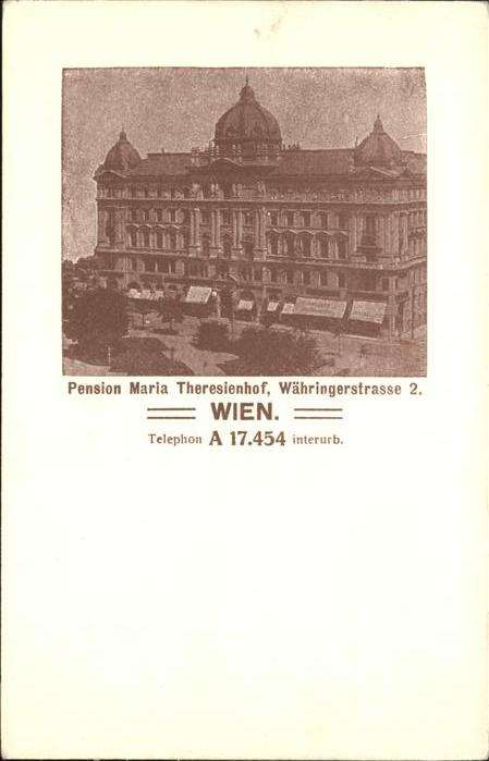 Wien Pension Maria Theresienhof