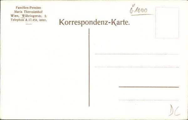 Wien Pension Maria Theresienhof – Bild 2