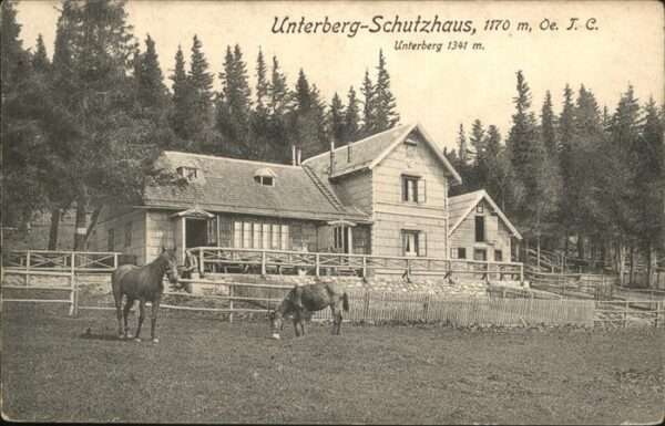 Unterberg Niederoesterreich Unterberg Schutzhaus