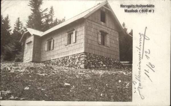 Wandeck Hohe Wand Herrgottschnitzerhütte