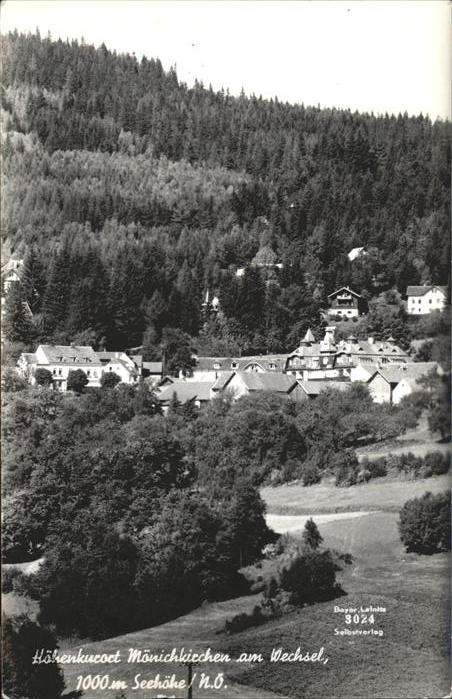 Moenichkirchen Seehöhe
